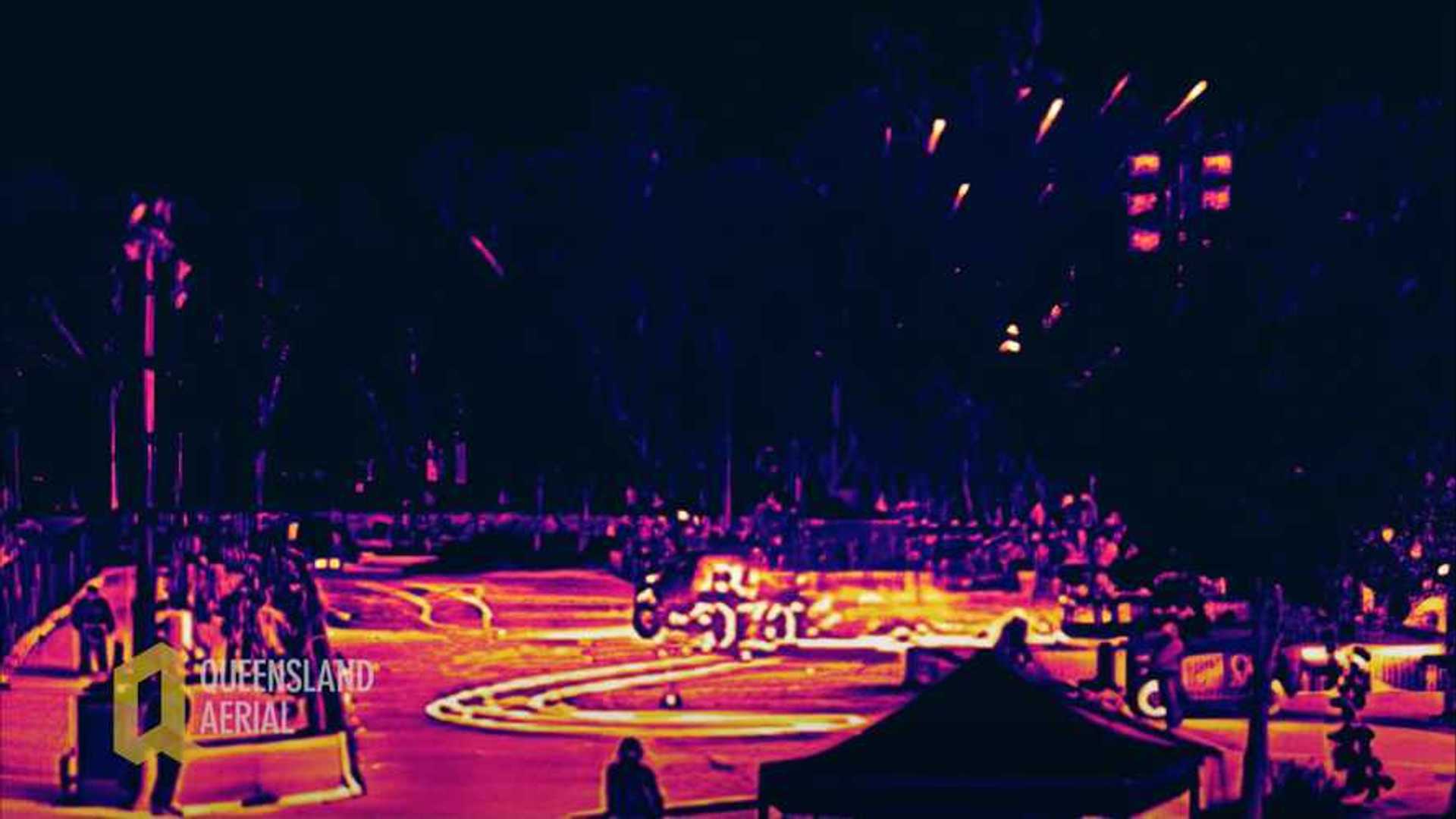 See Burnout Competition Captured On Mesmerizing Infrared Video 1 See Burnout Competition Captured On Mesmerizing Infrared Video