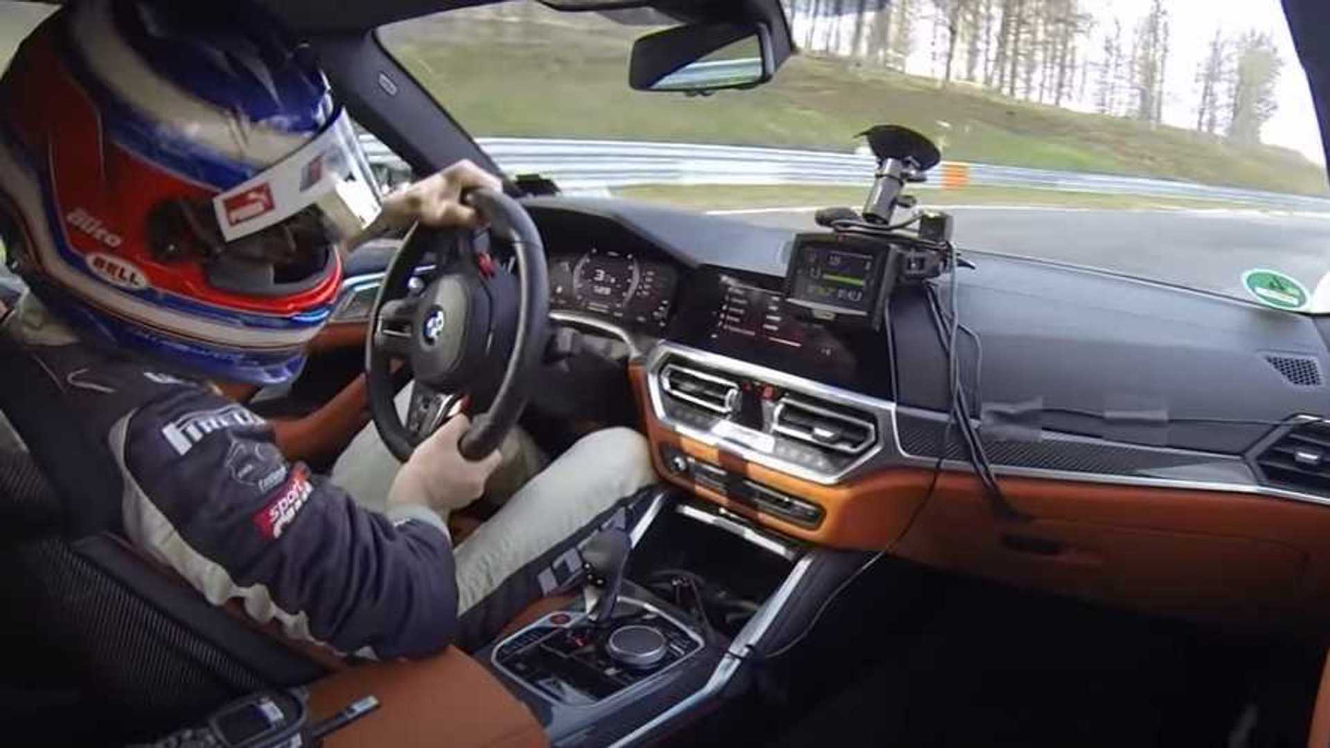 Watch 2021 BMW M4 Competition Lap The Nurburgring In 7:30 Minutes 1 Watch 2021 BMW M4 Competition Lap The Nurburgring In 7:30 Minutes