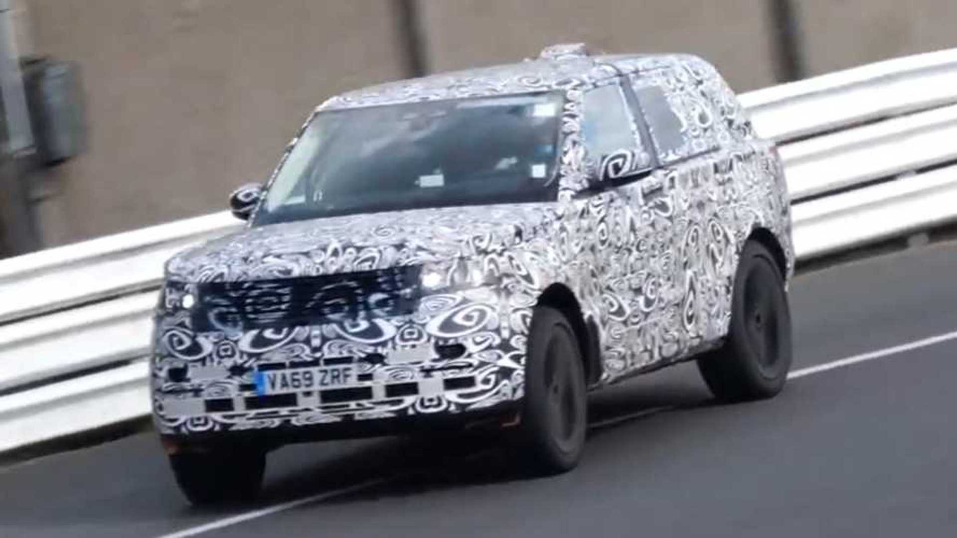 New Range Rover Spied During Tire-Screeching Test At Nurburgring 1 New Range Rover Spied During Tire-Screeching Test At Nurburgring