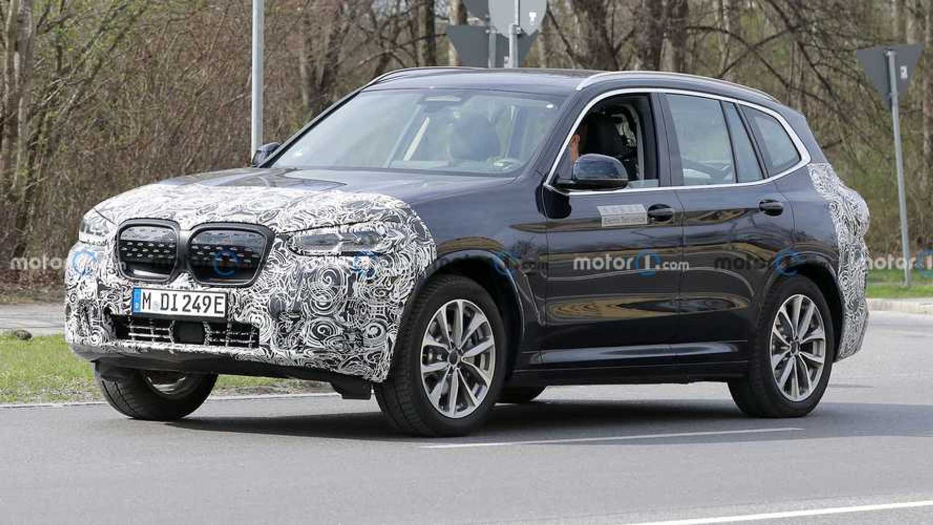 New BMW iX3 Spy Shots Show Crossover Hiding Small Styling Changes 1 New BMW iX3 Spy Shots Show Crossover Hiding Small Styling Changes