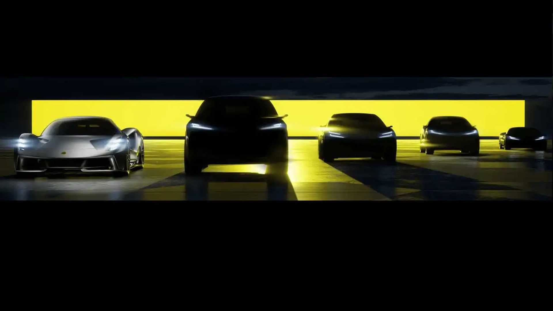 Lotus Confirms Four New EVs, SUV Coming Next Year 1 Lotus Confirms Four New EVs, SUV Coming Next Year