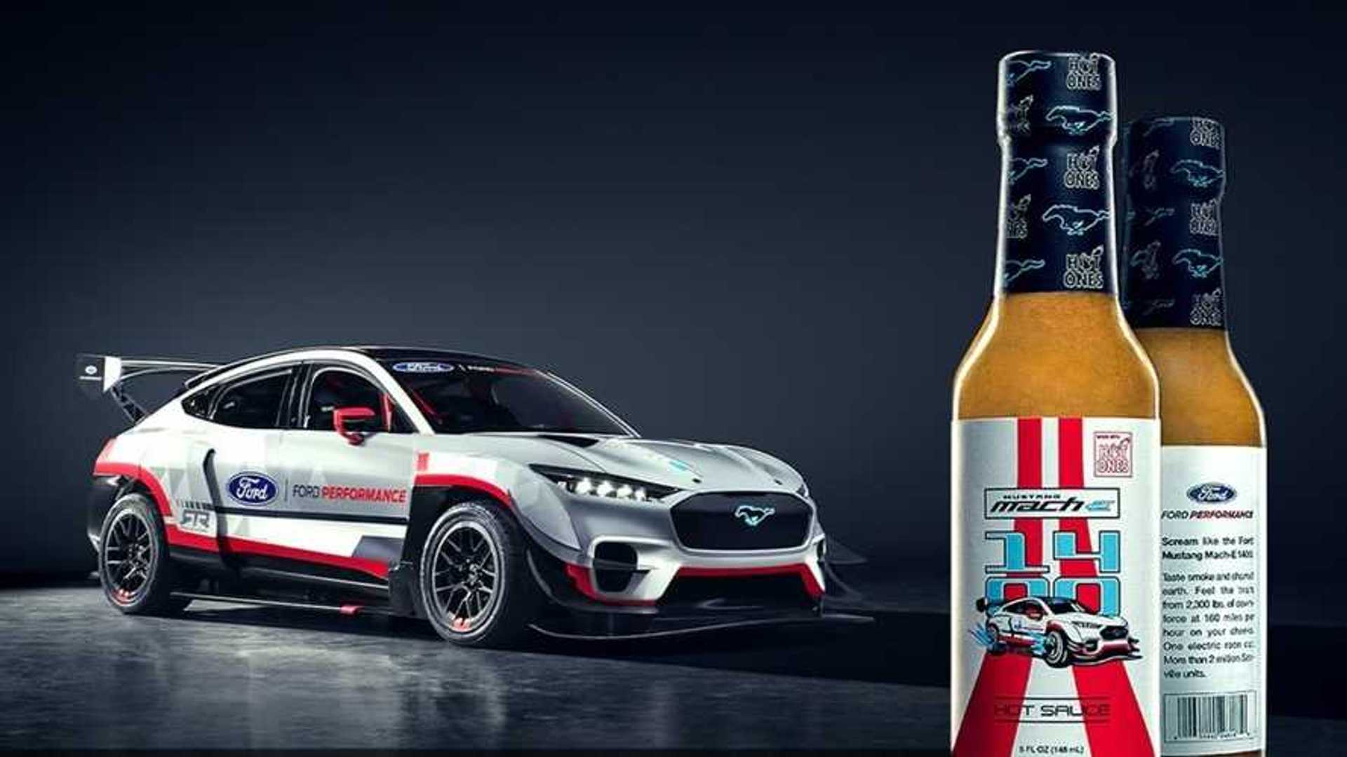 Sean Evans And Vaughn Gittin Jr. Produce A Mach-E 1400 Hot Sauce 1 Sean Evans And Vaughn Gittin Jr. Produce A Mach-E 1400 Hot Sauce