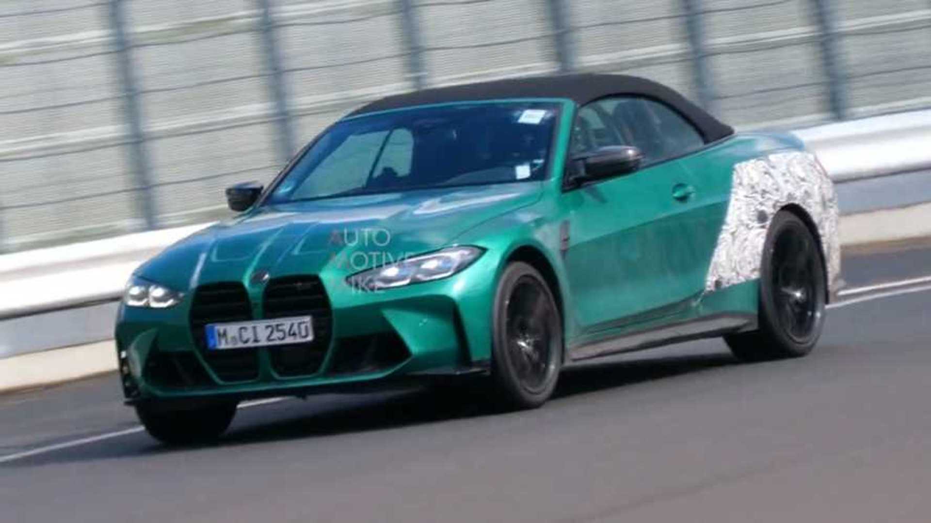 BMW M4 Convertible Spy Video Captures Mean Exhaust Note 1 BMW M4 Convertible Spy Video Captures Mean Exhaust Note