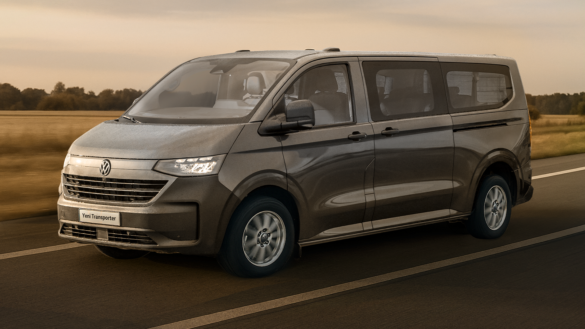 Yeni Transporter'ın camlı van versiyonu Türkiye'de!