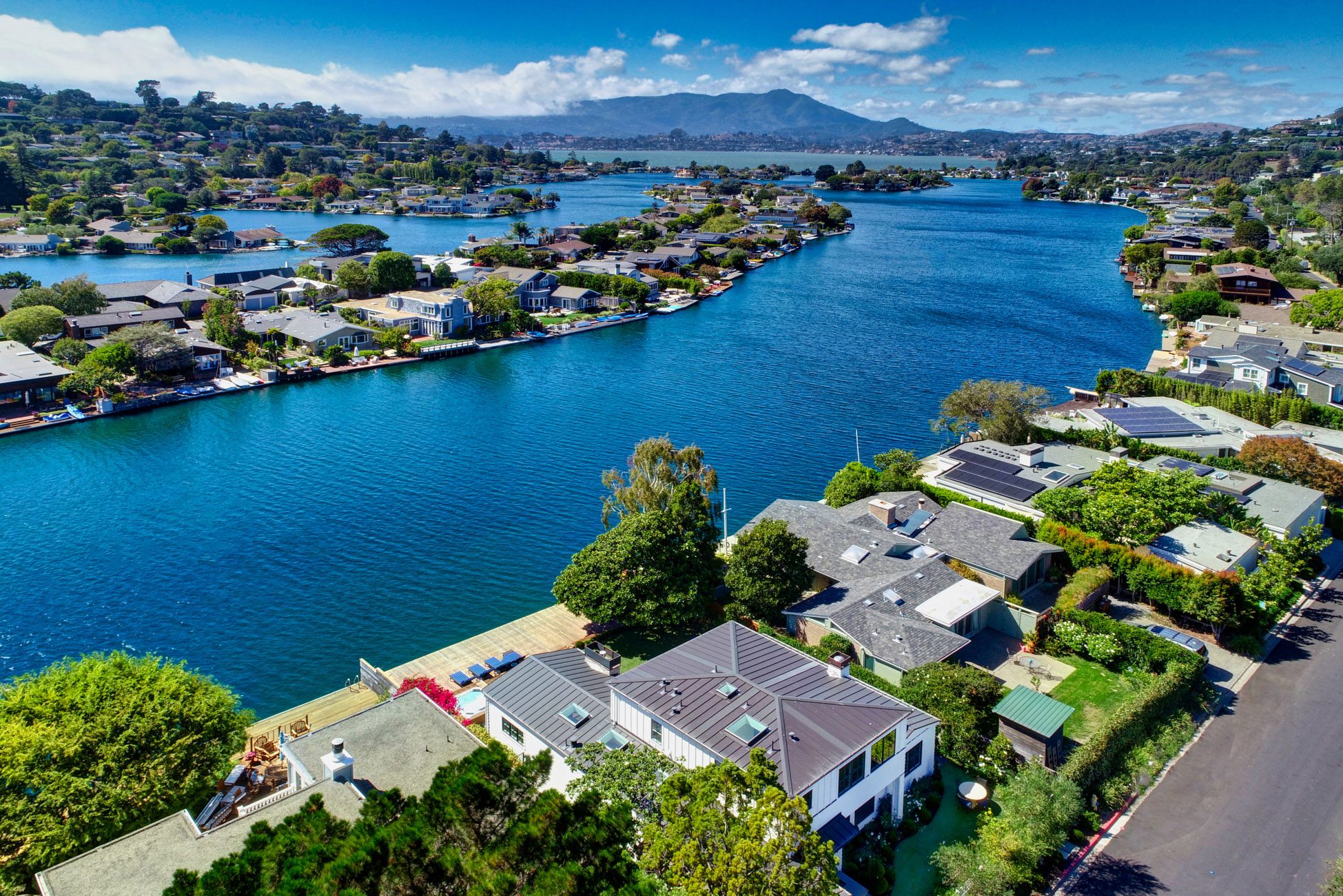Home Of The Day An Exceptional Dockside Residential Property On Belvedere Lagoon