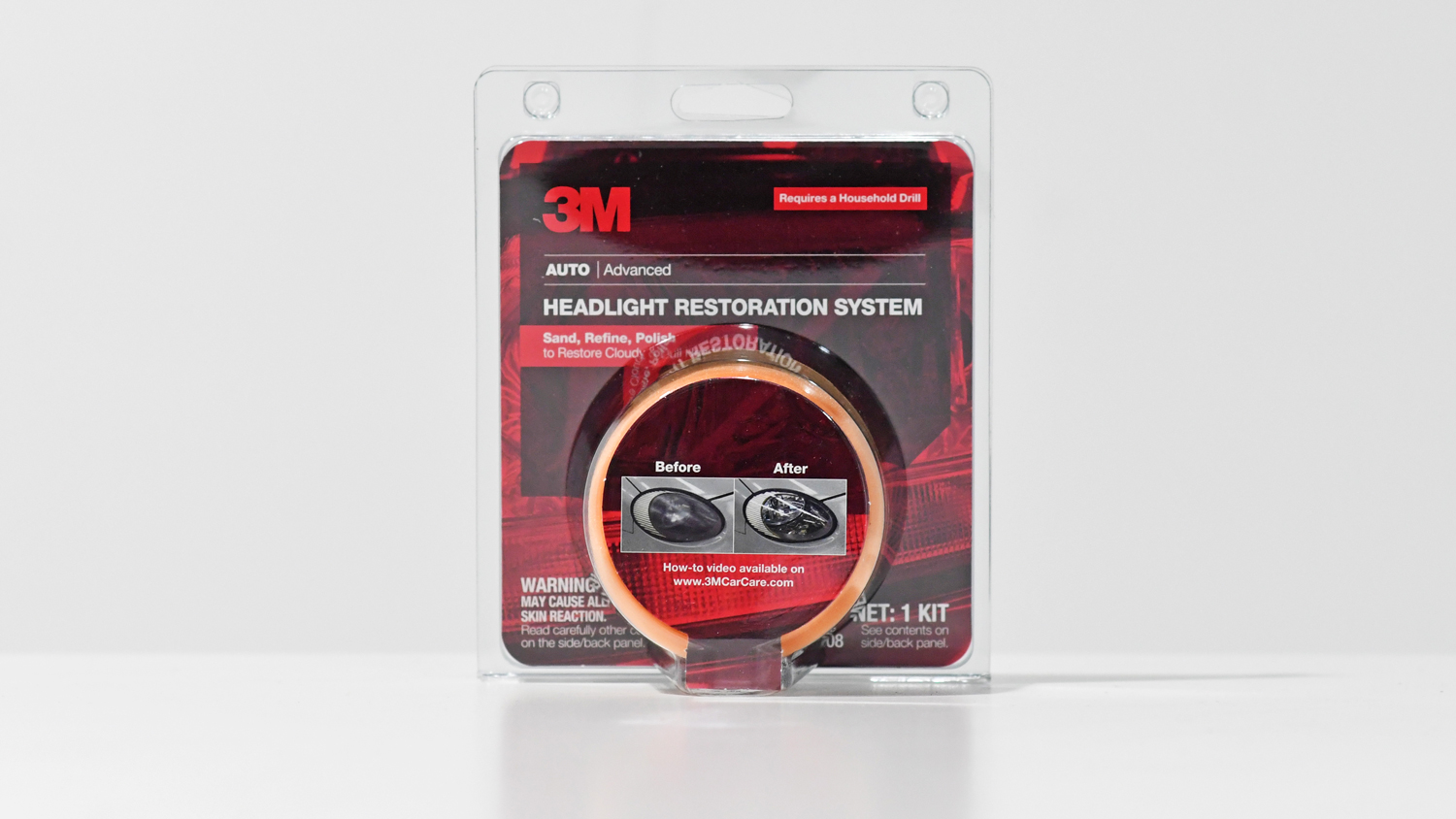 3M - 39008 - Headlight Lens Restoration System