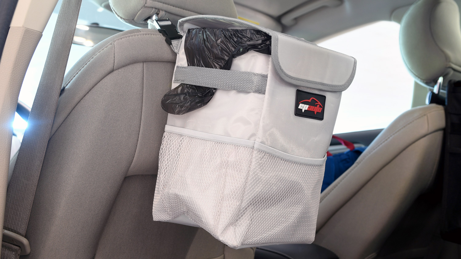 Car Trash Bag Garbage Can, Recycle Bin For Rubbish Waster, Organizer  Storage Container Between Front Seats, Holder Of Handbag Purse Car  Accessories