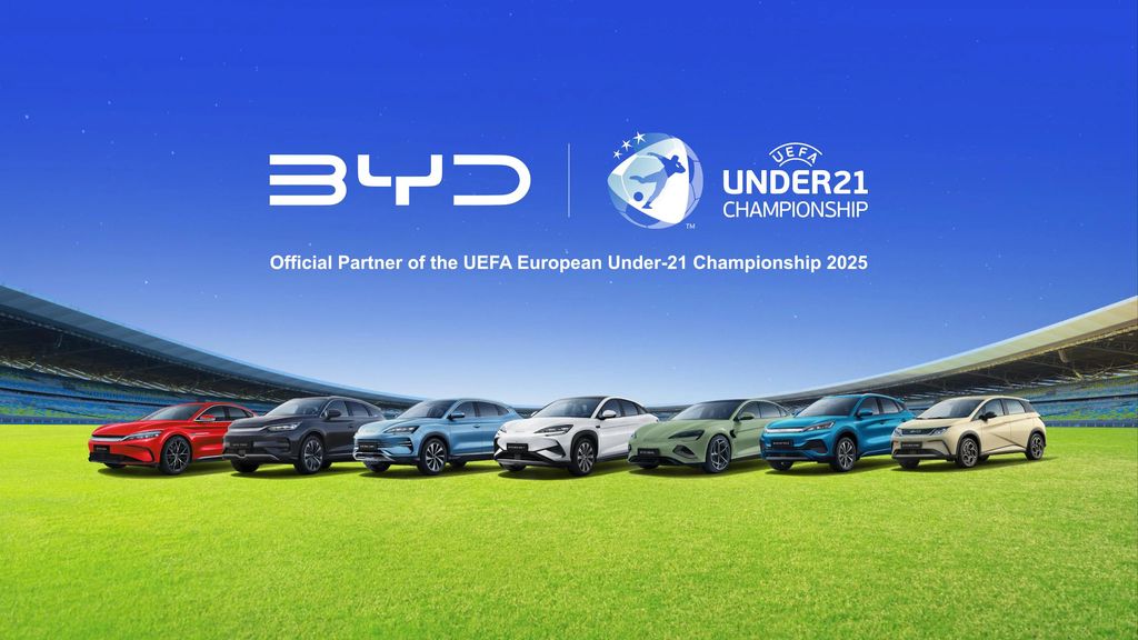 BYD Official Partner EURO U21 2025