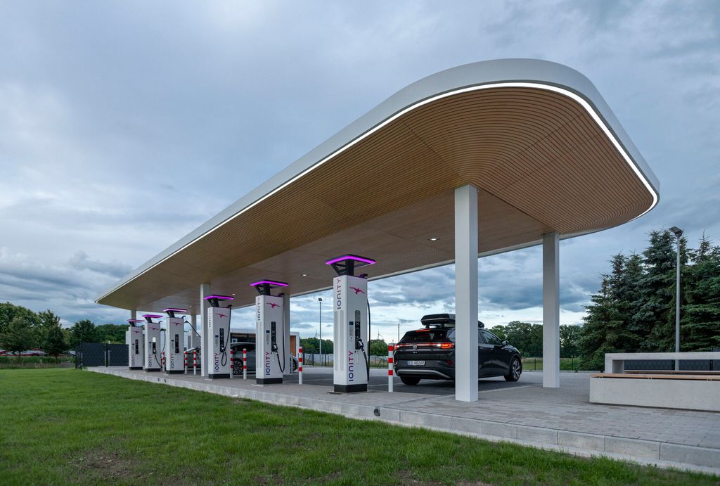 Stazione di ricarica Ionity di Heiligengrabe (D)