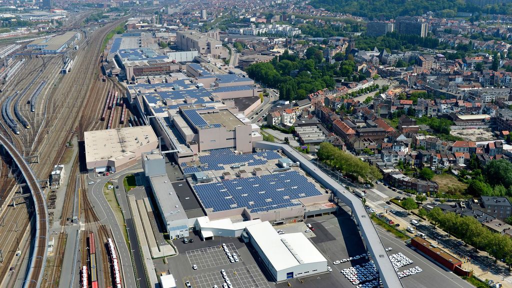 Lo stabilimento Audi Brussles di Forest, Belgio
