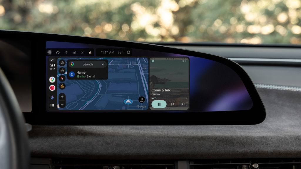 Integración de Android Auto en el Lucid Air
