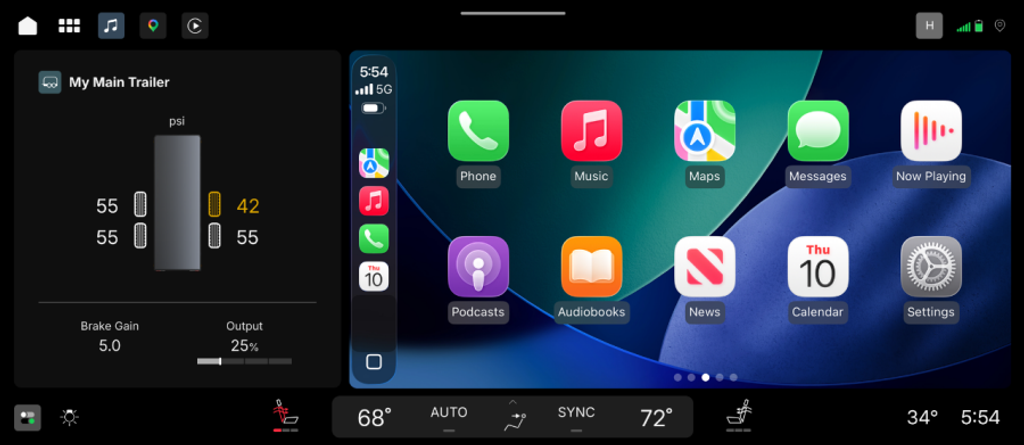 Integración de Apple CarPlay en la nueva interfaz de GM