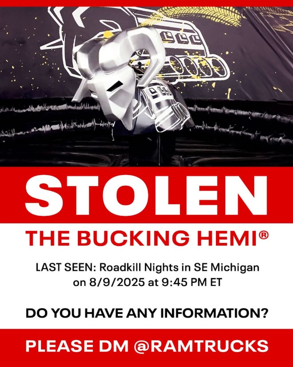 bucking-hemi-stolen