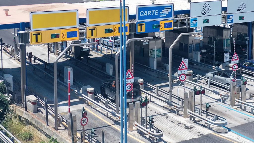Il casello dell'autostrada: qui si fanno i conti del viaggio