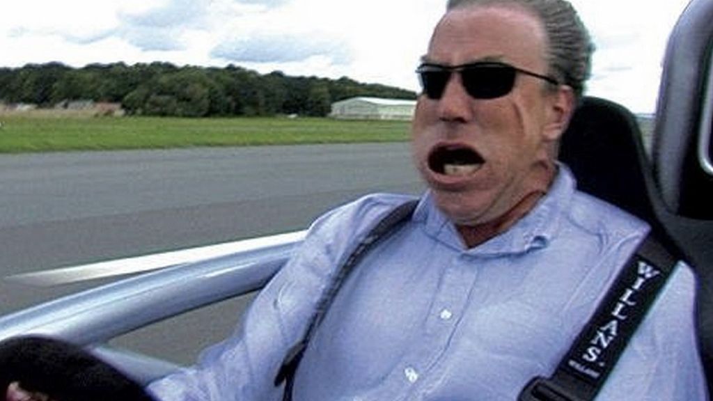 Jeremy Clarkson alla guida dell'Ariel Atom