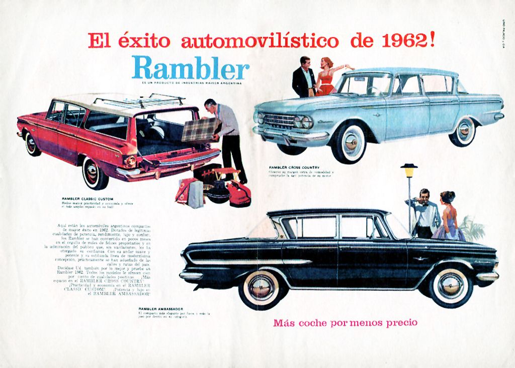 Detalles Sobre El Rambler 1962 Curbside Classic: 1962 Rambler Classic