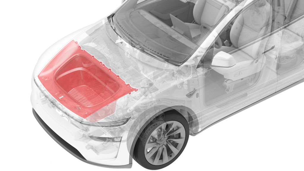 Tesla Model Y, un dettaglio del 