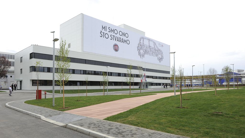 Lo stabilimento Fiat Serbia di Kragujevac