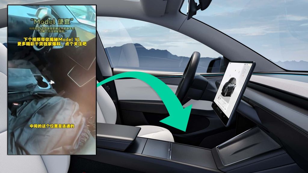 avvistata la Tesla Model Y economica 2 tesla-model-y-affordable-interior