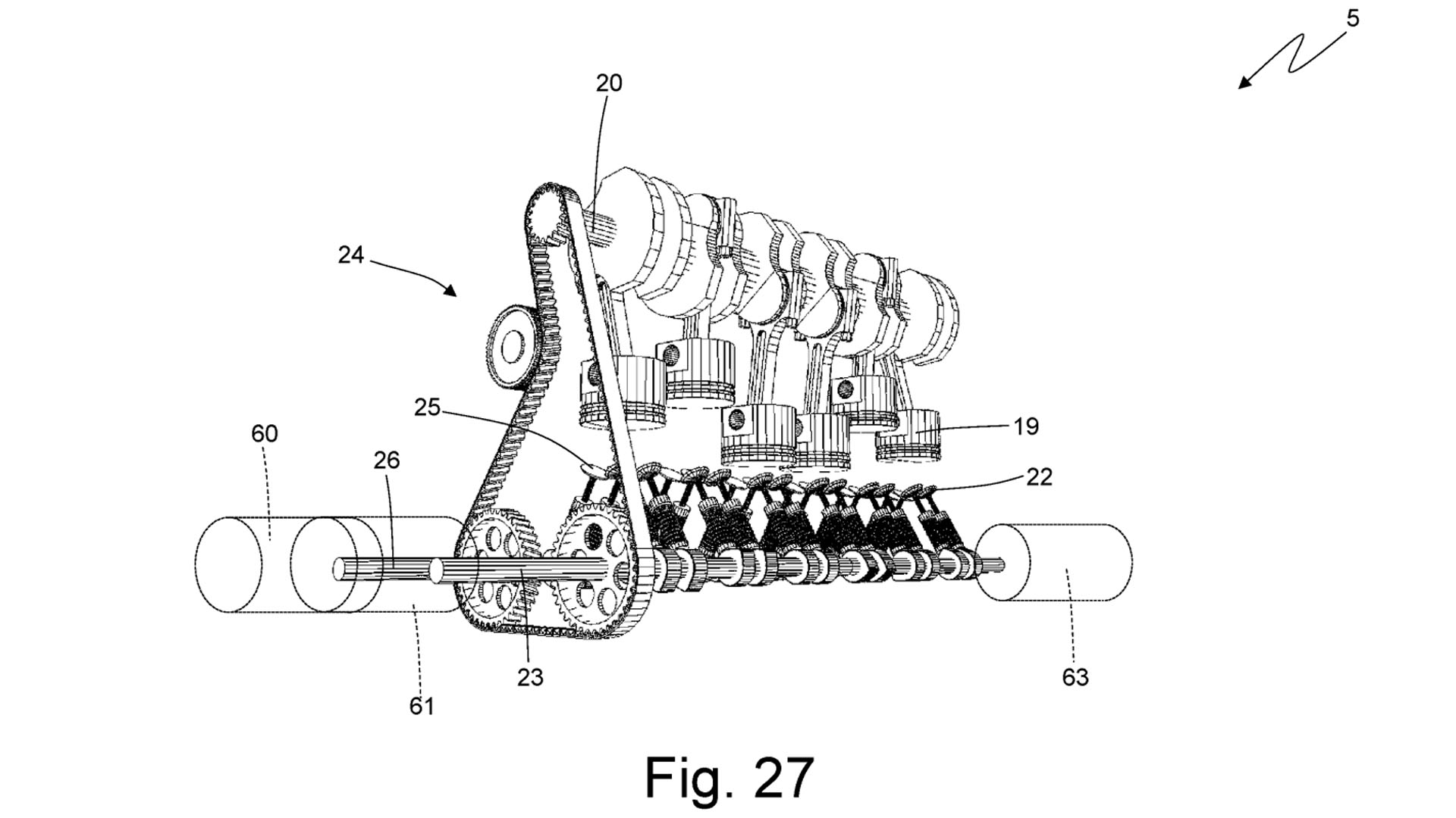 Ferrari Wants To Build An Upside Down Hydrogen Twin Supercharged