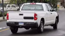 Toyota Tundra refresh spy pics