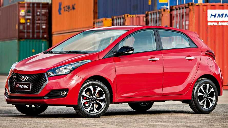 Populares mais vendidos – Hyundai HB20 tem pior resultado em mais de quatro anos