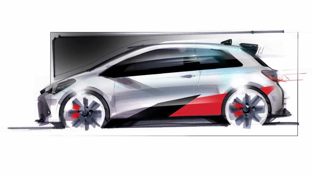 Toyota Yaris Gazoo eskizi