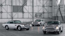 The first five Aston Martin DB5 continuation cars