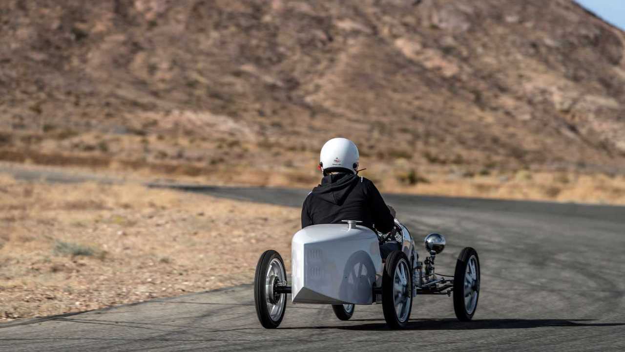 Bugatti Baby II 2021, prueba