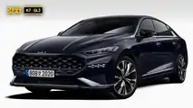 Makyajlı Kia Cadenza render
