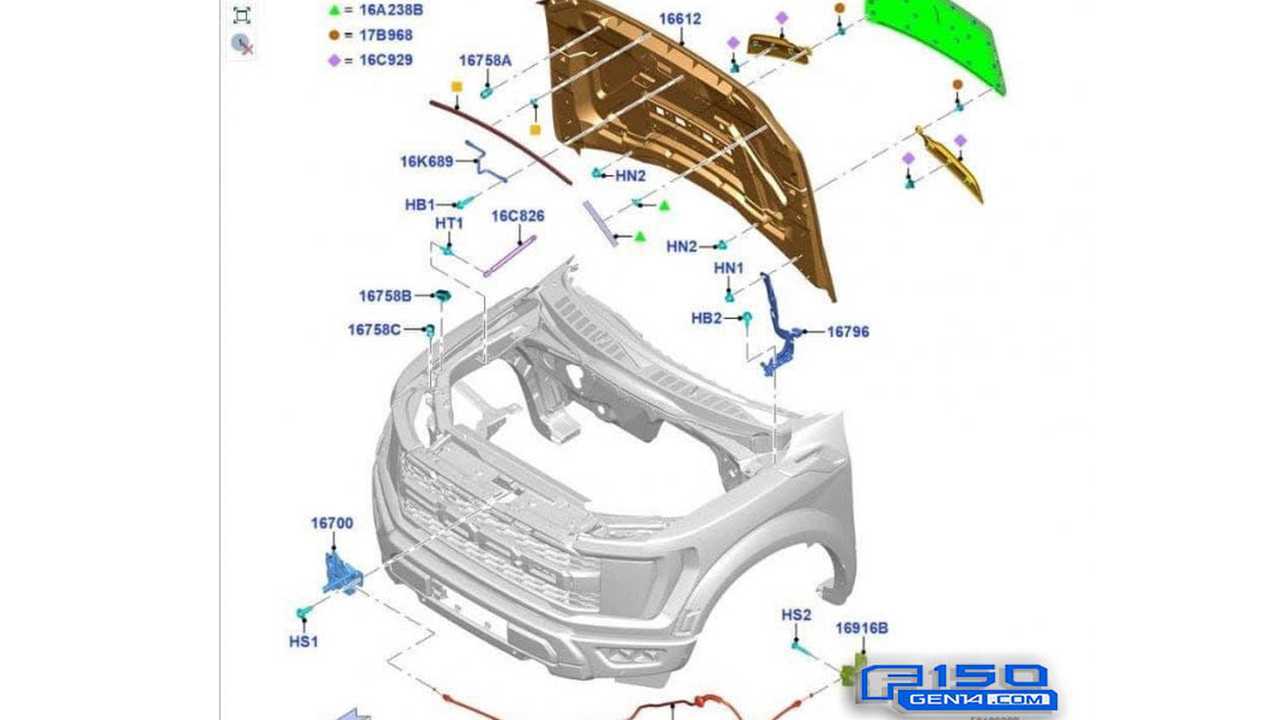 Ford f150 front end diagram