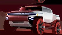 2022 GMC Hummer EV Sketches