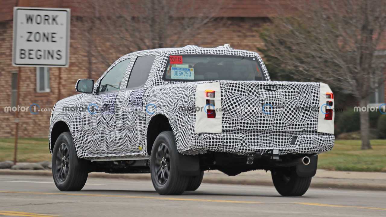 Ford Ranger 2023 - Primeiro flagra