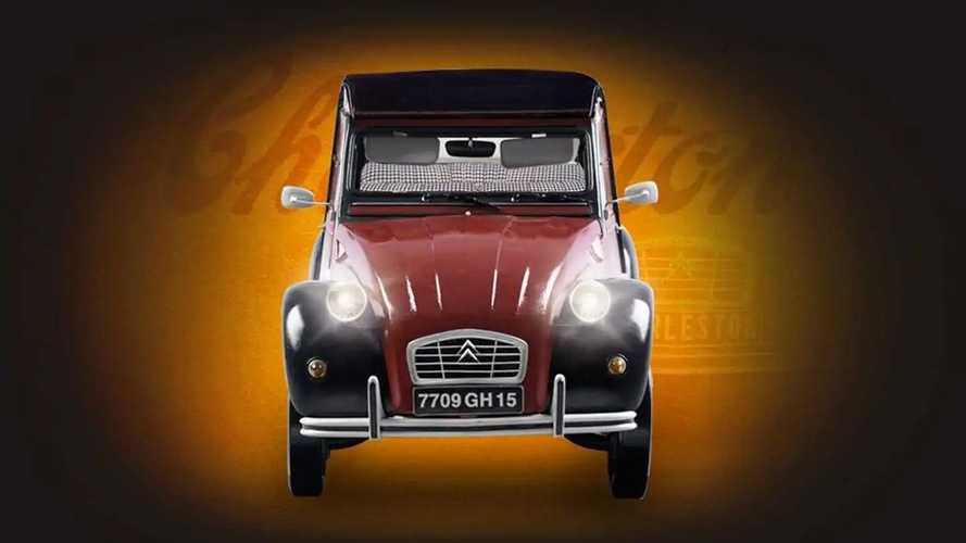 La Citroen 2CV Charleston diventa un modellino da montare