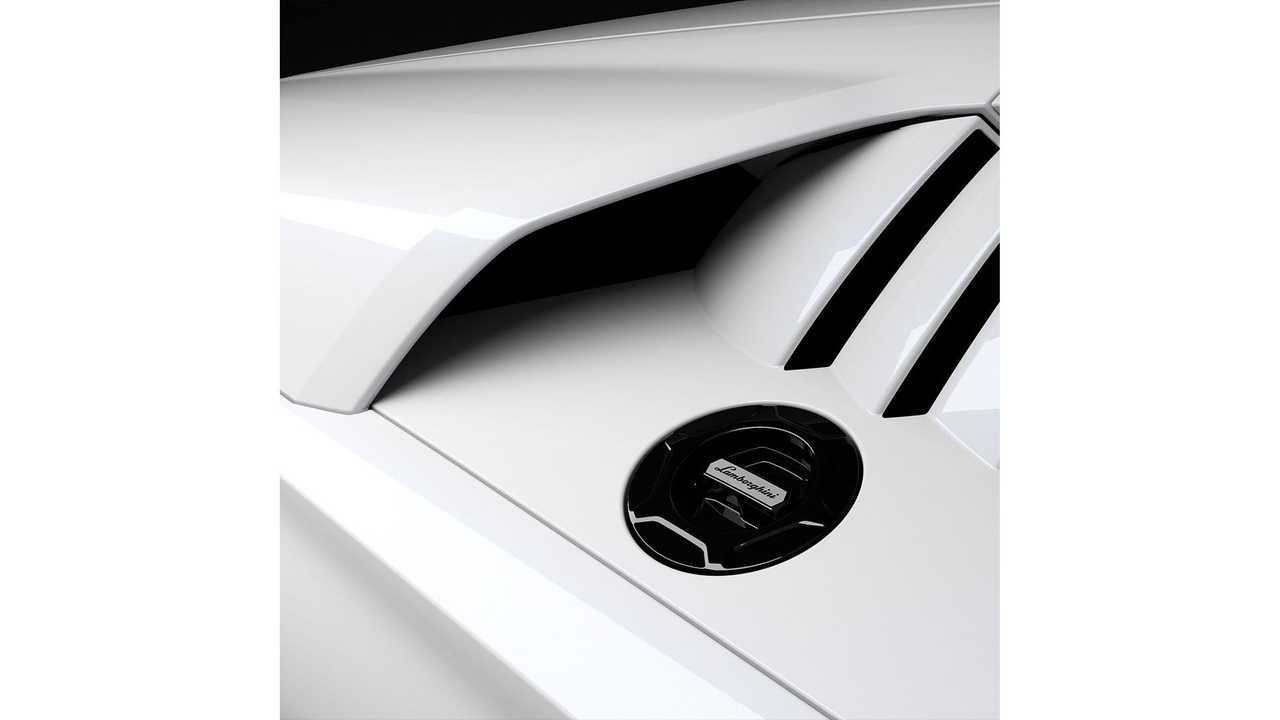 Nuova Lamborghini Countach, dettaglio fiancata