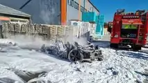 Jaguar I-Pace Hungary Fire