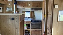 1986 Toyota New World RV Camper Kitchen
