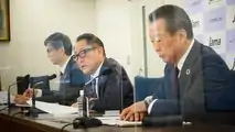 Akio Toyoda presiding over the JAMA September 9 press conference 3