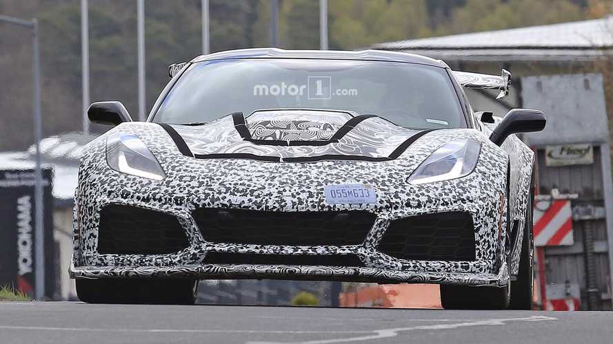 2018 Chevy Corvette ZR1 spy photo