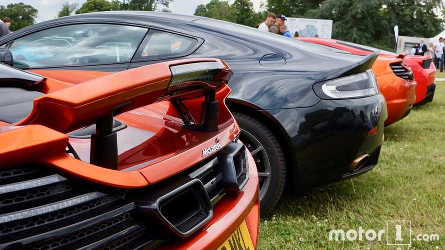 Parking supercars Goodwood 2017