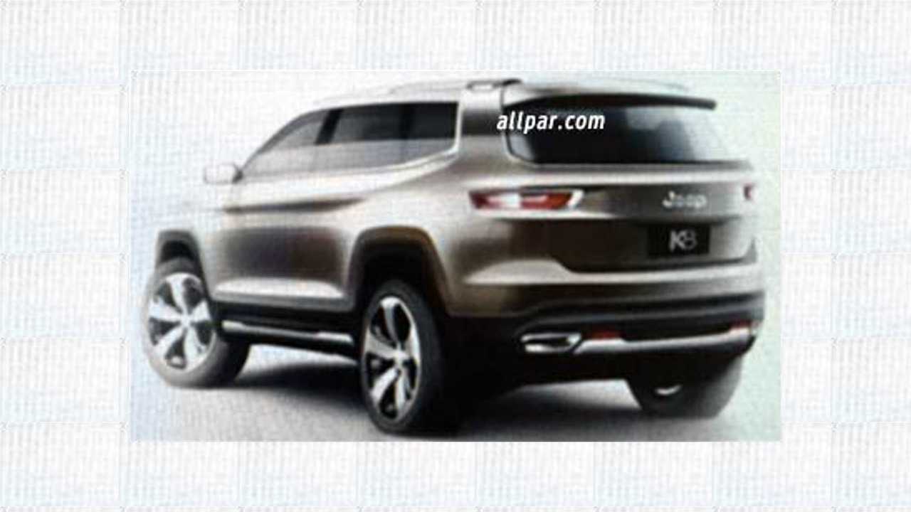 Jeep K8 Hybrid Concept teaser