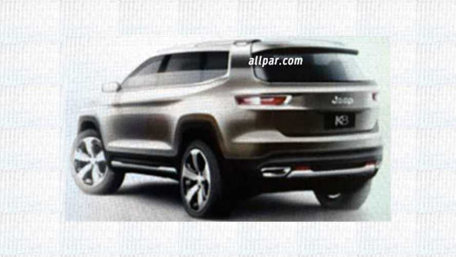 Jeep K8 Hybrid Concept teaser