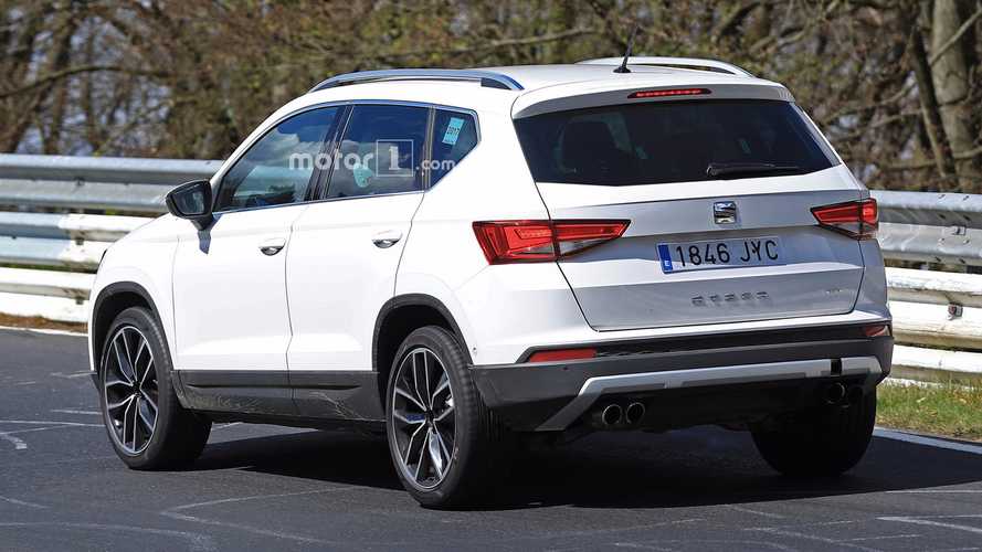 2018 SEAT Ateca Cupra spy photo
