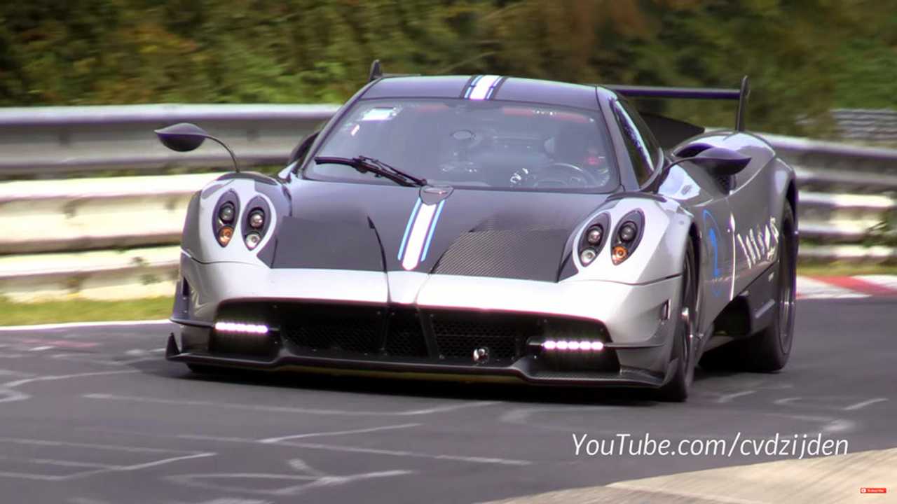Pagani Huayra BC at Nurburgring