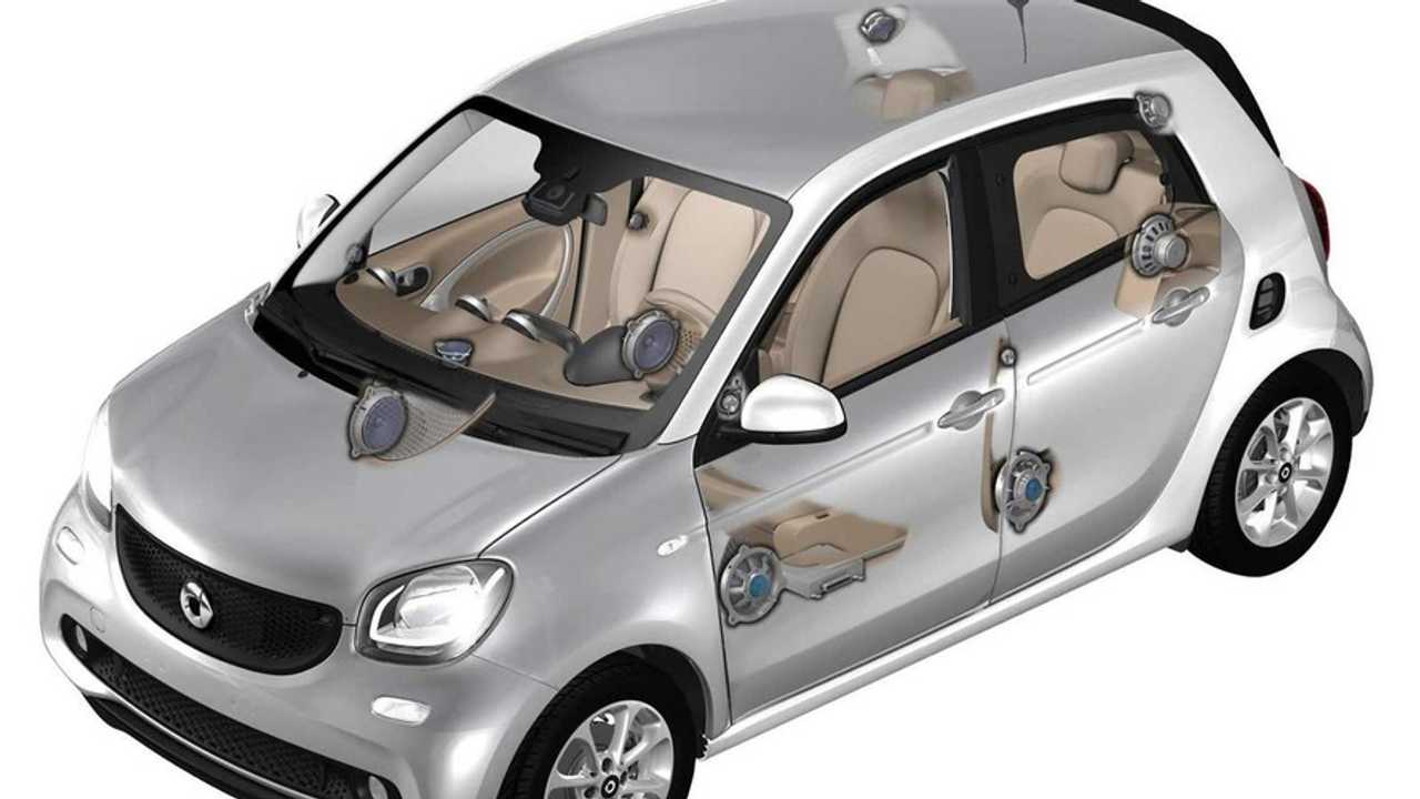 smart forfour speakers