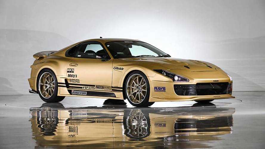 Toyota supra v12