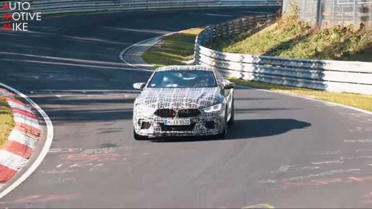 BMW M8 imágenes espía en Nürburgring