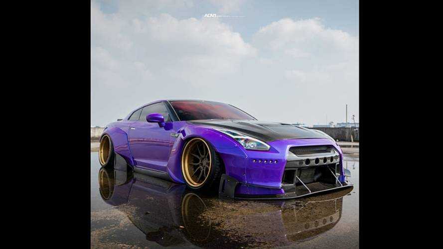 Aşırı Modifiyeli Bir Nissan GT-R