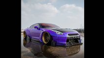 Aşırı Modifiyeli Bir Nissan GT-R