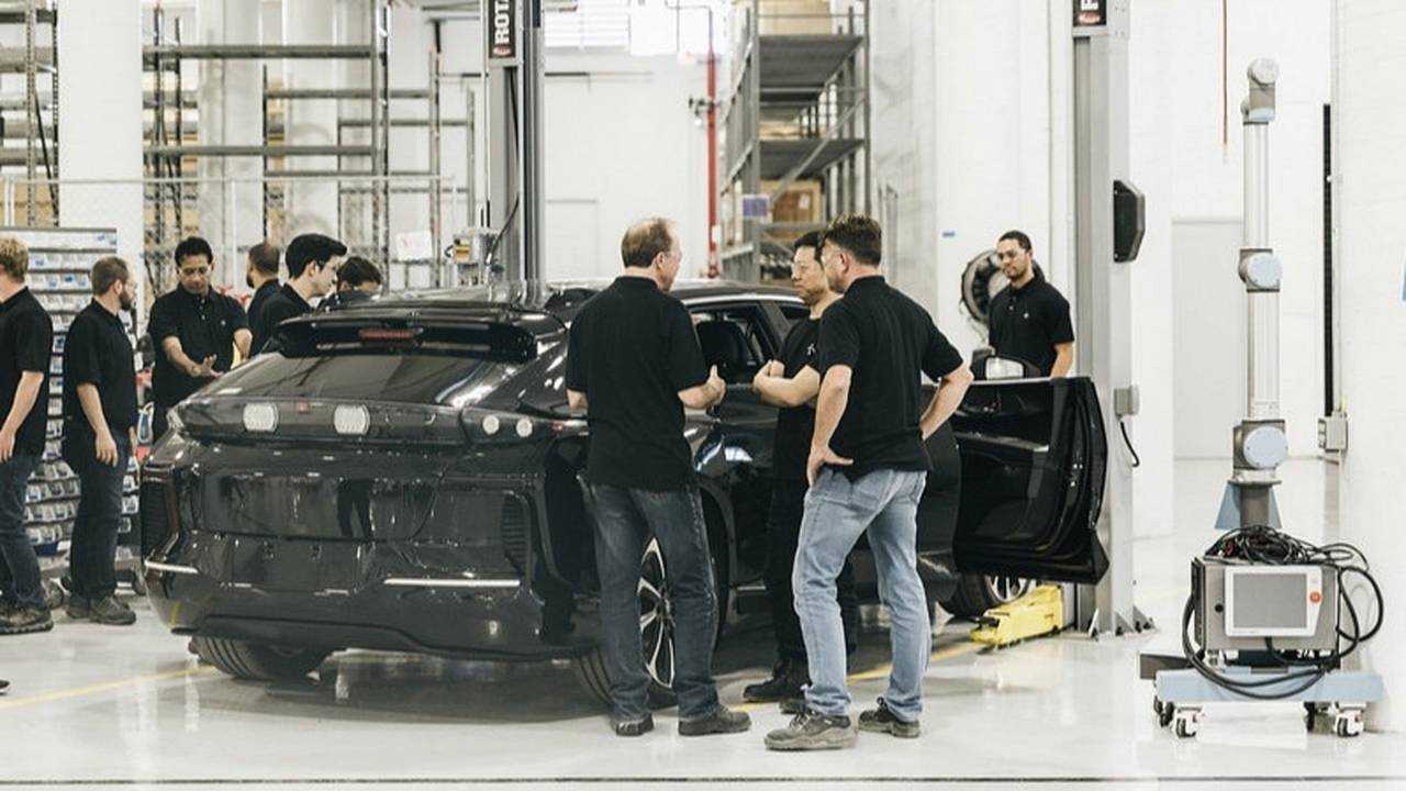 Première Faraday Future FF 91 produite